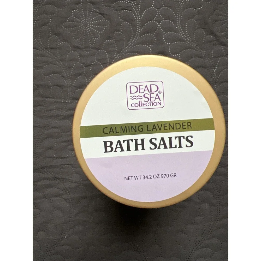 Dead Sea Collection Reviving and Calming Bath Salts Lavender 34.2 Oz Wellness